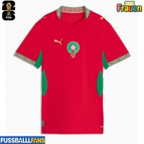 Marokko Heimtrikot Frauen EM 2024 Kurzarm